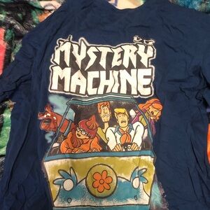 Scooby-Doo Mystery Machine Graphic Tee - Blue